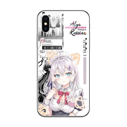 艾莉同學新款高清全包防摔玻璃殼-ZUIHANG SHOP