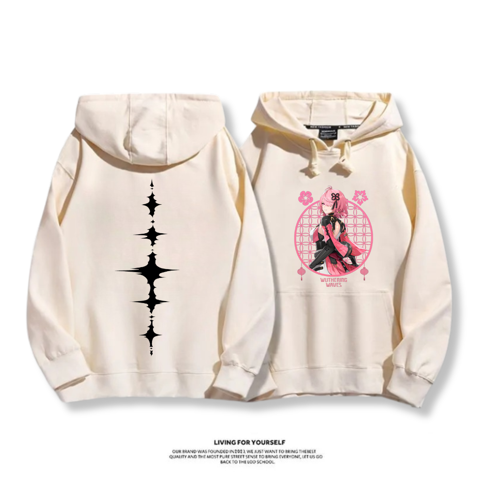 鳴潮新款 親子情侶男女款連帽衛衣