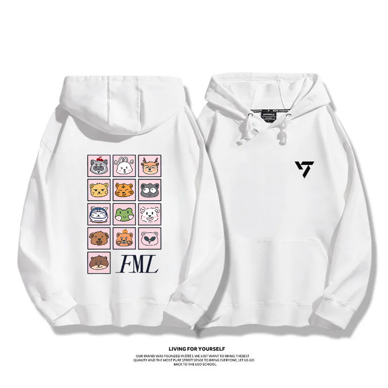 SEVENTEEN 2025秋冬新款 親子情侶男女連帽衛衣