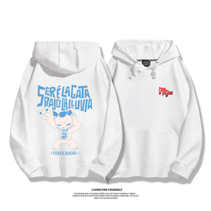 膽大黨 2025秋冬新款 親子情侶男女連帽衛衣