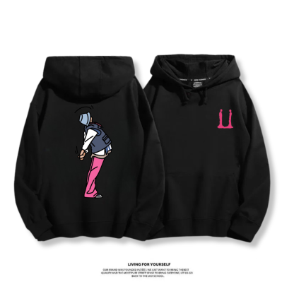 GD權志龍 2025秋冬新款 親子情侶男女連帽衛衣