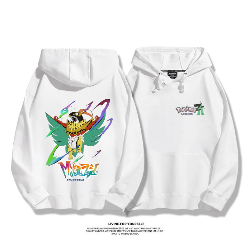 寶可夢傳說 Z-A 2025秋冬新款 親子情侶男女連帽衛衣