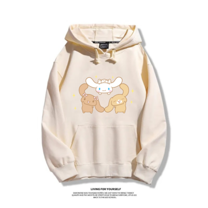 三麗鷗大耳狗 2025秋冬新款 親子情侶裝連帽衛衣