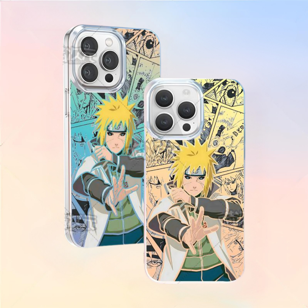 火影忍者極光金漸變手機殼