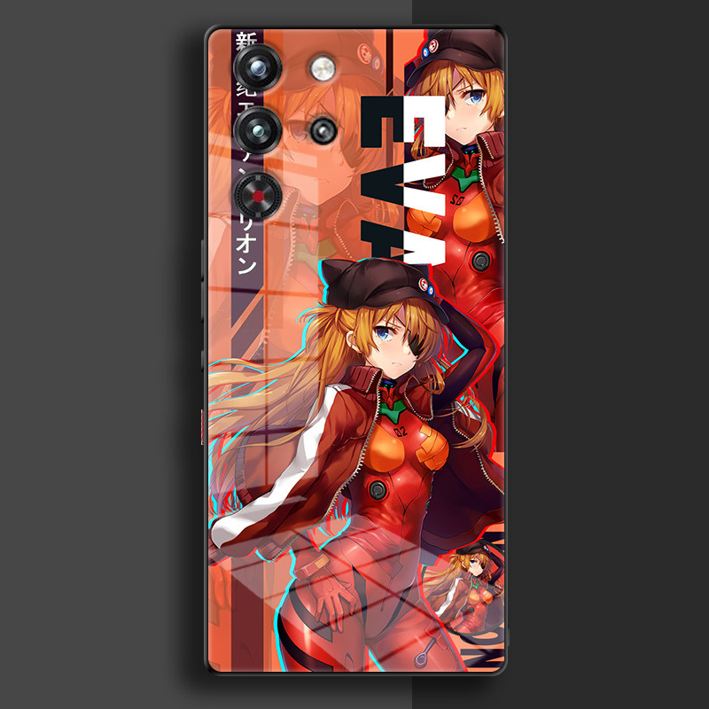 紅魔新世紀福音戰士EVA鋼化玻璃手機殼