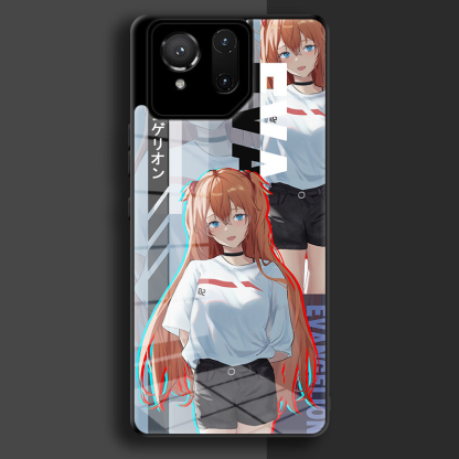 ROG新世紀福音戰士鋼化玻璃手機殼