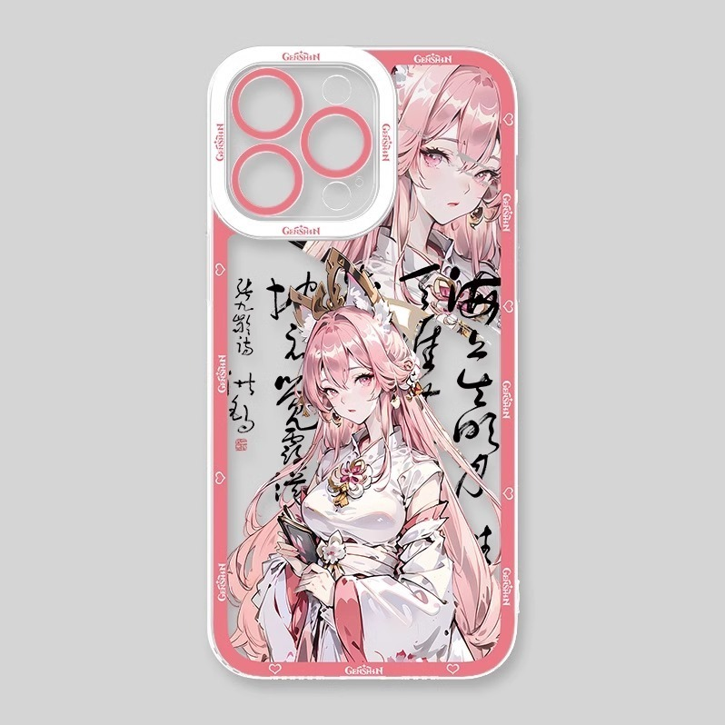 原神古風天使眼透明防摔軟殼-ZUIHANG SHOP