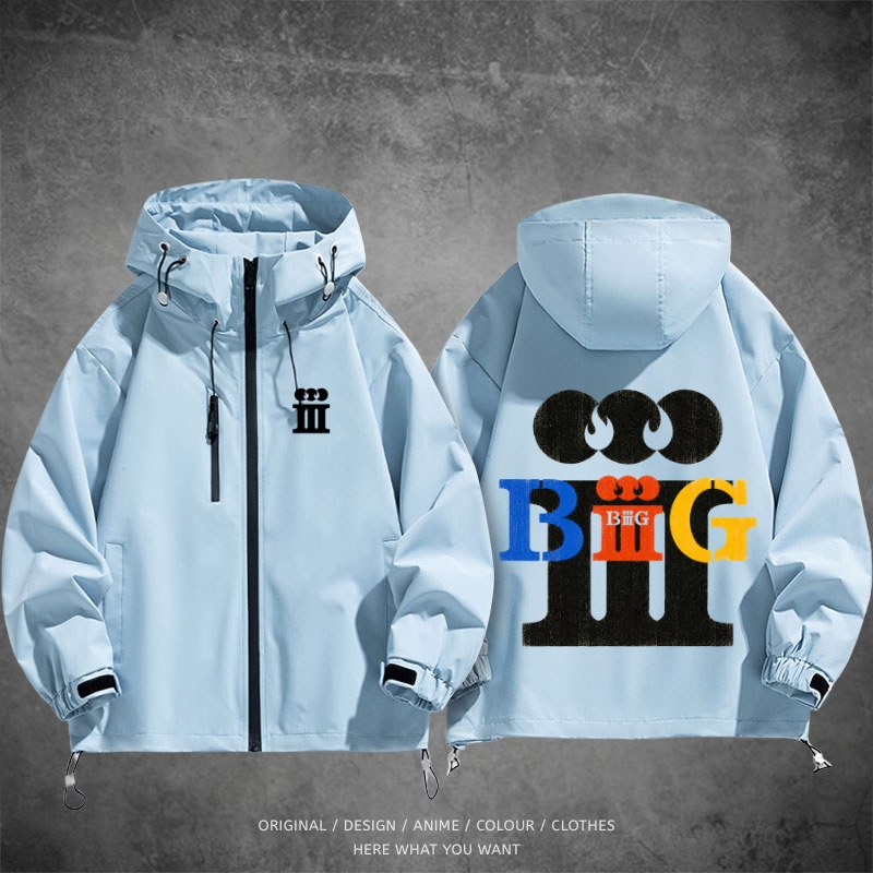 BIGBANG BiiiG 機能外套｜防風防水戶外衝鋒衣