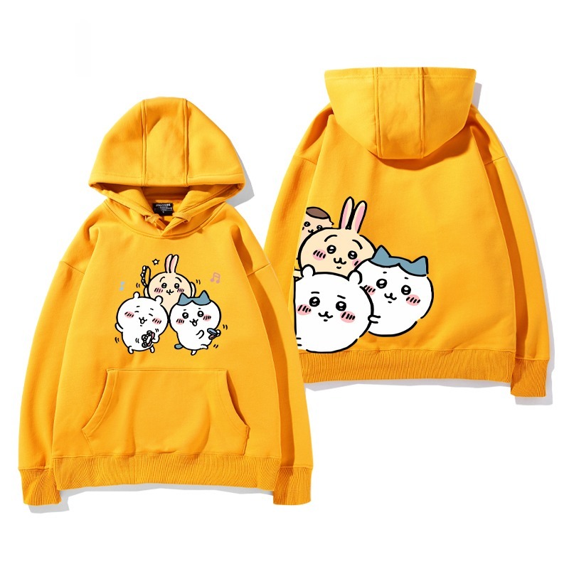 Chiikawa 2025秋冬新款 親子情侶男女連帽衛衣