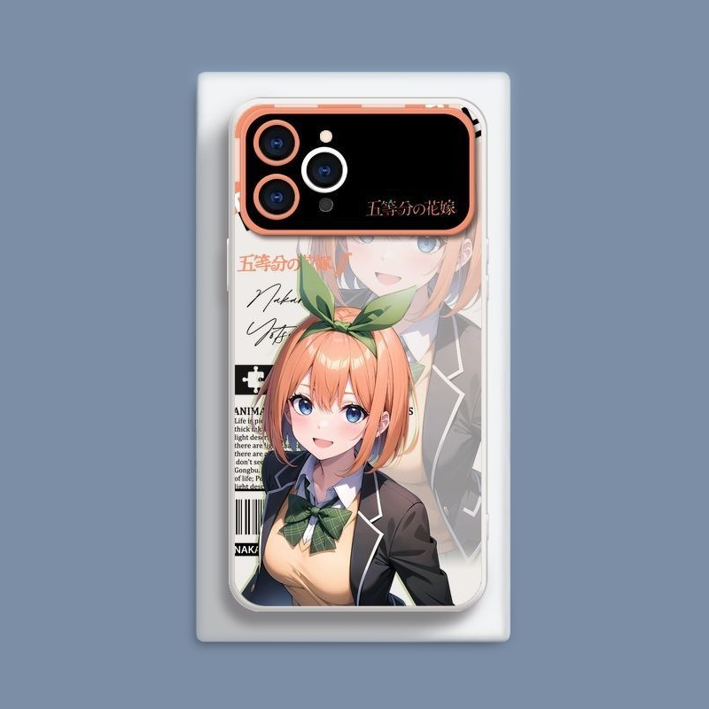 五等分的花嫁液態大視窗全包矽膠防摔軟殼