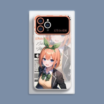 五等分的花嫁液態大視窗全包矽膠防摔軟殼