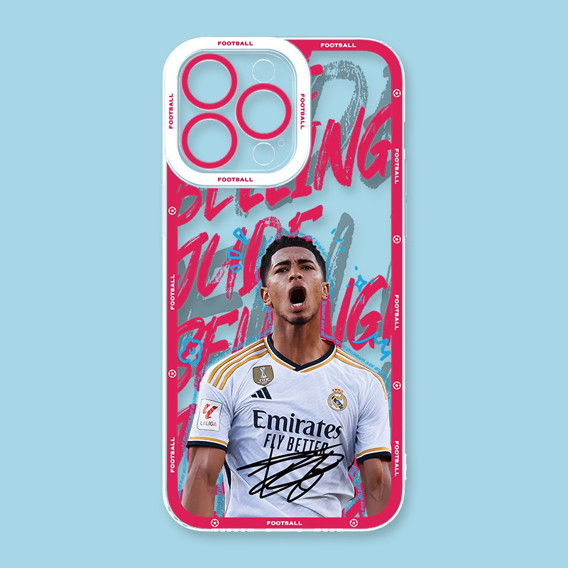 足球明星天使眼透明防摔軟殼-ZUIHANG SHOP