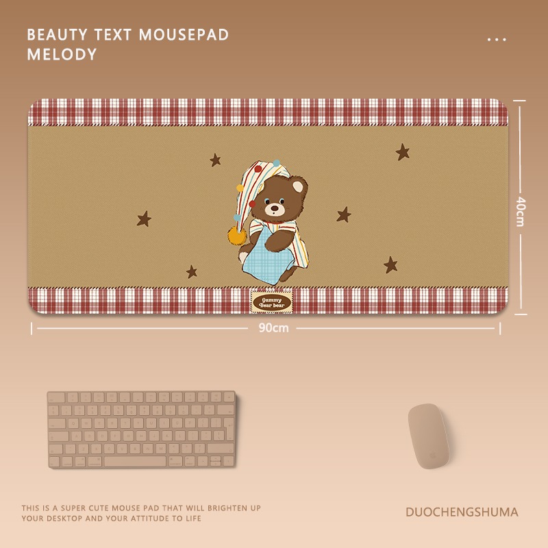 可愛卡通 主題桌墊 布質滑鼠墊-ZUIHANG SHOP