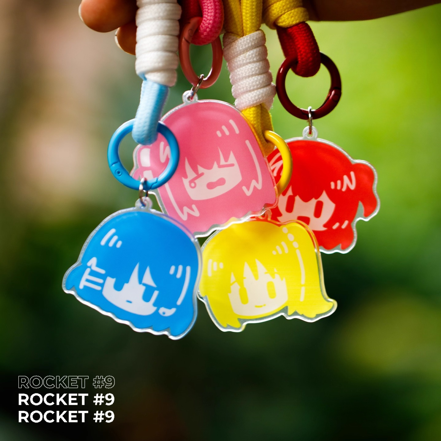 孤獨搖滾同人動漫周邊鑰匙扣掛件