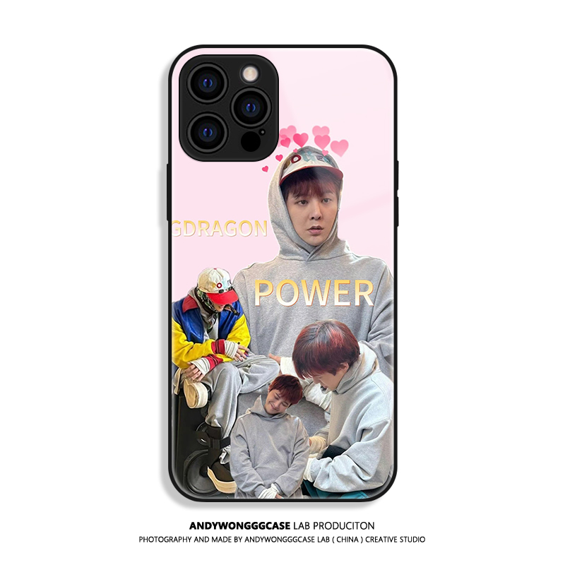 GD權志龍新款高清全包防摔玻璃殼-ZUIHANG SHOP