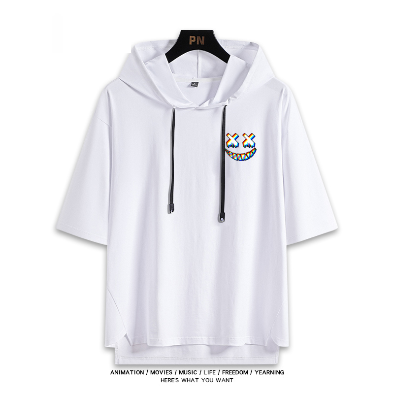 Vtuber HOLOLIVE 連帽短袖T恤 常暗永遠 常闇トワ TokoyamiTowa-ZUIHANG SHOP