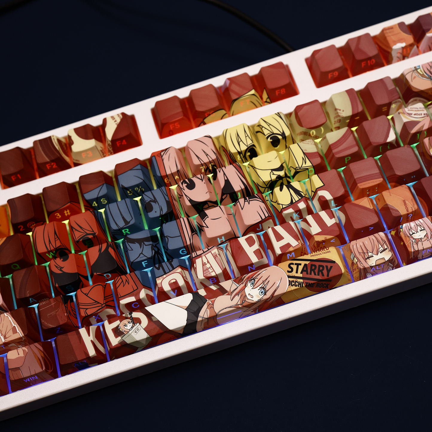 孤獨搖滾 108鍵 標準配列 衛星軸鍵帽-ZUIHANG SHOP