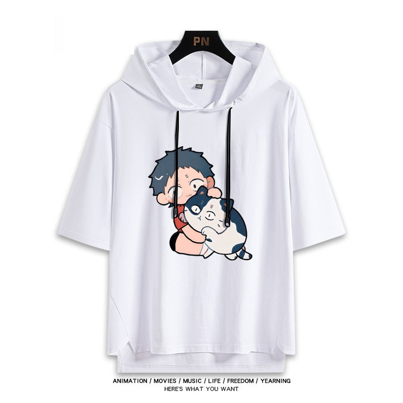 排球少年 連帽短袖T恤