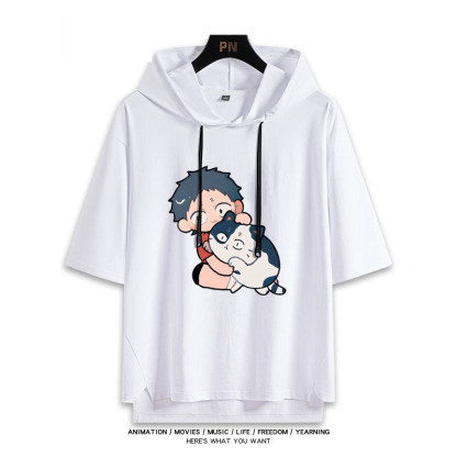 排球少年 連帽短袖T恤