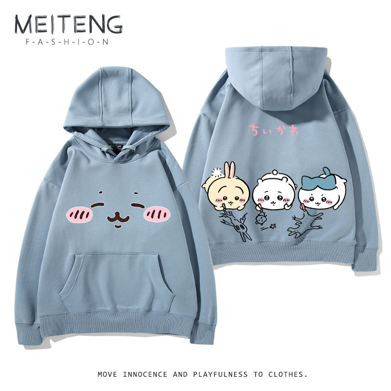 Chiikawa新款 親子情侶男女款連帽衛衣-ZUIHANG SHOP