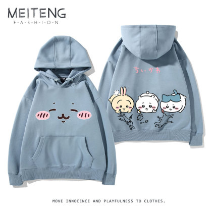 Chiikawa新款 親子情侶男女款連帽衛衣-ZUIHANG SHOP