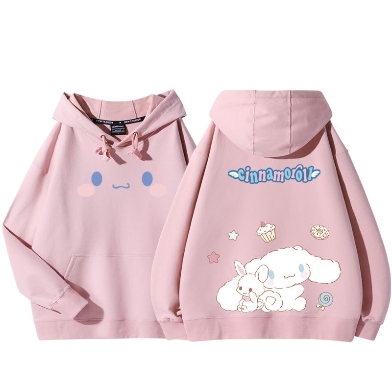 大耳狗新款 親子情侶男女款連帽衛衣