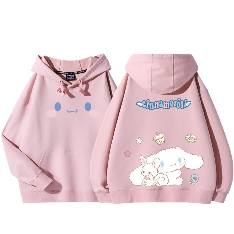 大耳狗新款 親子情侶男女款連帽衛衣