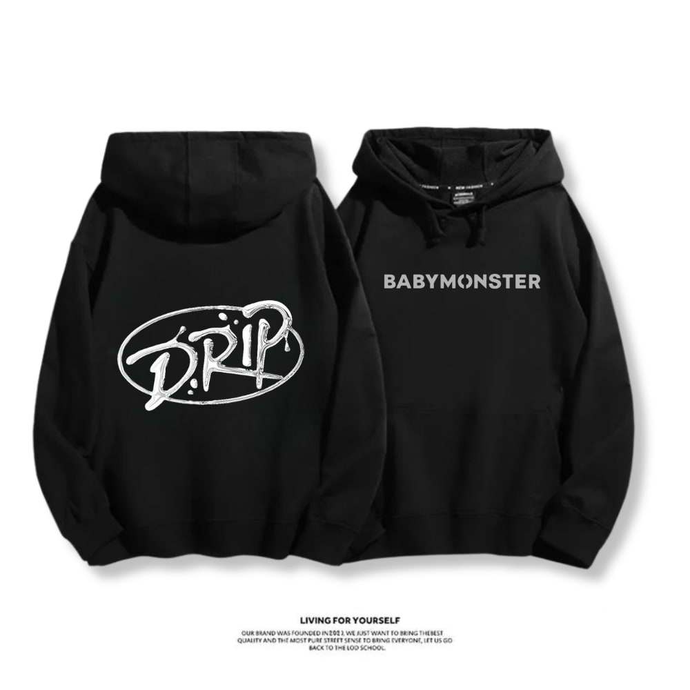 BABYMONSTER 2025秋冬新款 親子情侶男女連帽衛衣