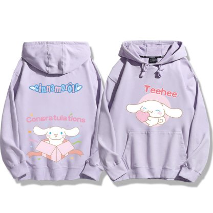 三麗鷗新款 親子情侶男女款連帽衛衣-ZUIHANG SHOP