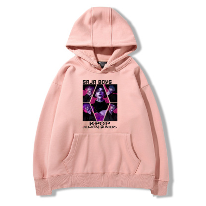 K-POP獵魔女團 2025秋冬新款 親子情侶男女連帽衛衣