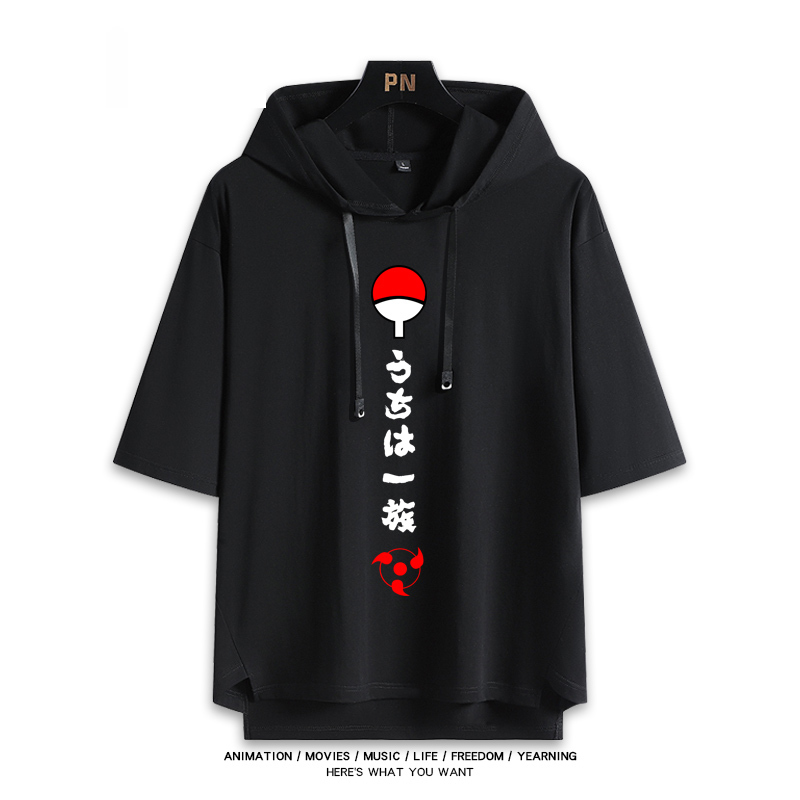 火影忍者 連帽短袖T恤-ZUIHANG SHOP