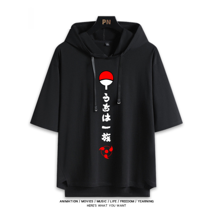 火影忍者 連帽短袖T恤-ZUIHANG SHOP