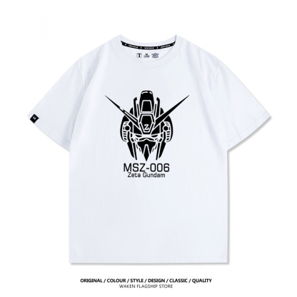 機動戰士鋼彈 印花短袖T恤-ZUIHANG SHOP