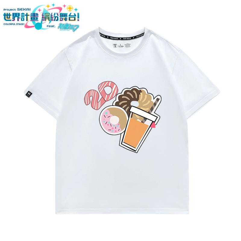 世界計畫 繽紛舞台系列 印花短袖T恤-ZUIHANG SHOP