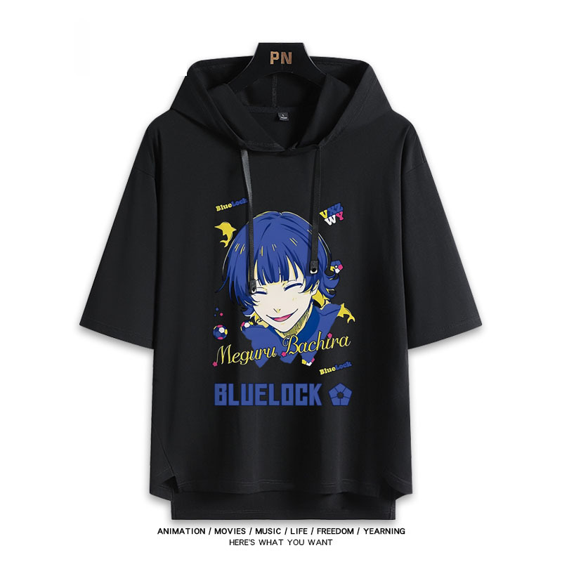 藍色監獄 連帽短袖T恤-ZUIHANG SHOP