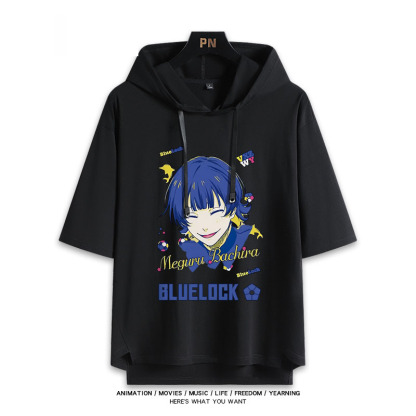 藍色監獄 連帽短袖T恤-ZUIHANG SHOP