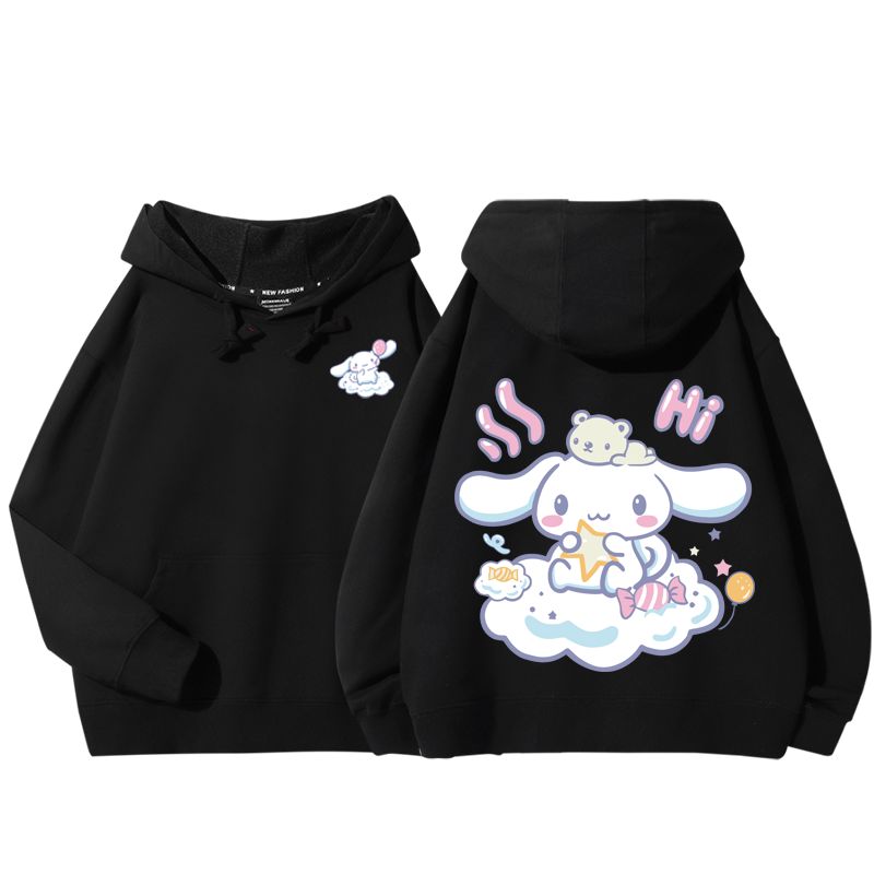 大耳狗新款 親子情侶男女款連帽衛衣