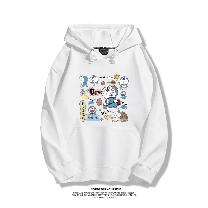 叮噹貓新款 親子情侶男女款連帽衛衣-ZUIHANG SHOP