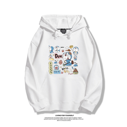 叮噹貓新款 親子情侶男女款連帽衛衣-ZUIHANG SHOP