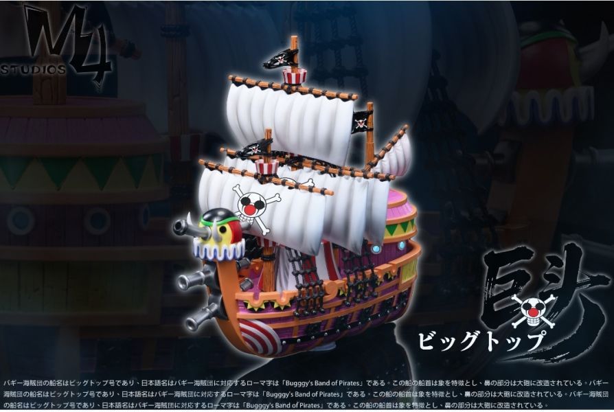 【預購】M4 全員船-系列第二十三彈 巴基海賊船-巨頭號‌-ZUIHANG SHOP