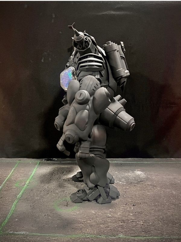 【預購】乘風工作室 怪獸降臨50再造怪獸系列《帝皇機器橋》GK白膜