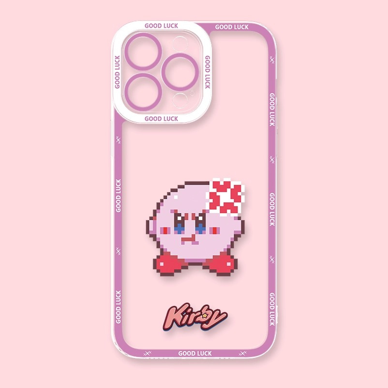 星之卡比天使眼透明防摔軟殼