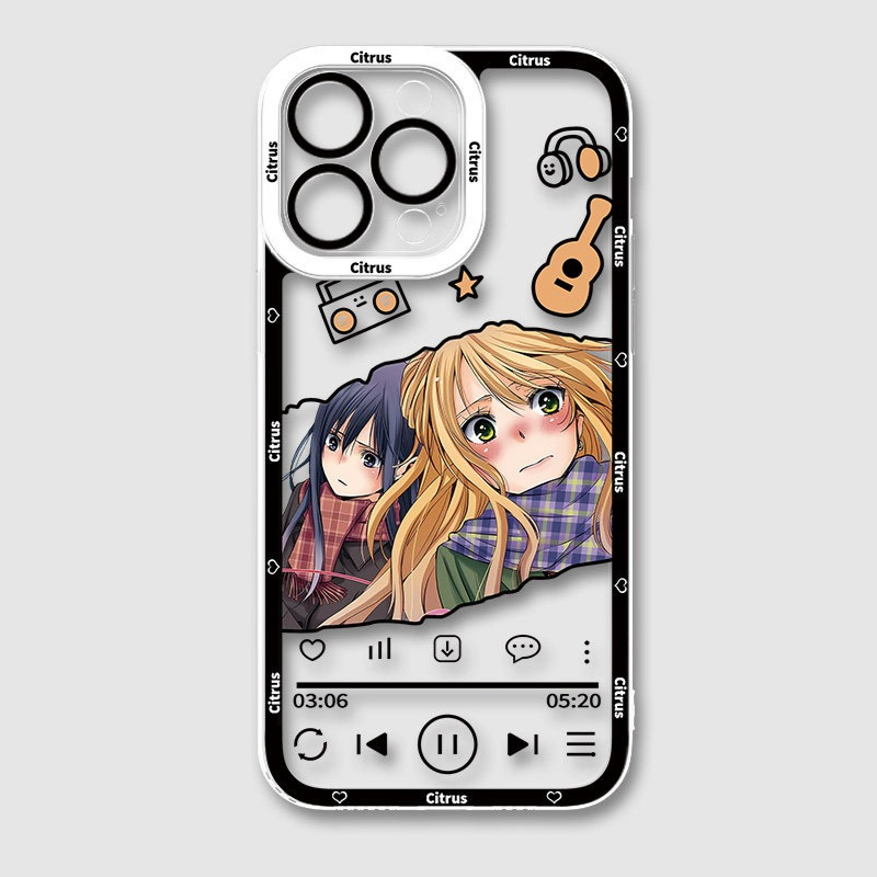 柑橘味香氣天使眼透明防摔軟殼-ZUIHANG SHOP