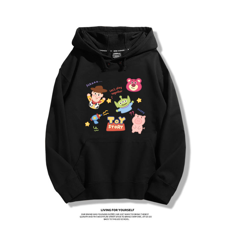 玩具總動員新款 親子情侶男女款連帽衛衣-ZUIHANG SHOP