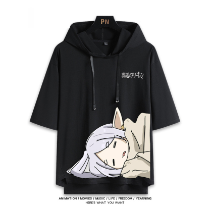 葬送的芙莉蓮 連帽短袖T恤-ZUIHANG SHOP