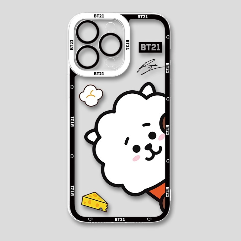 BTS防彈少年團天使眼透明防摔軟殼