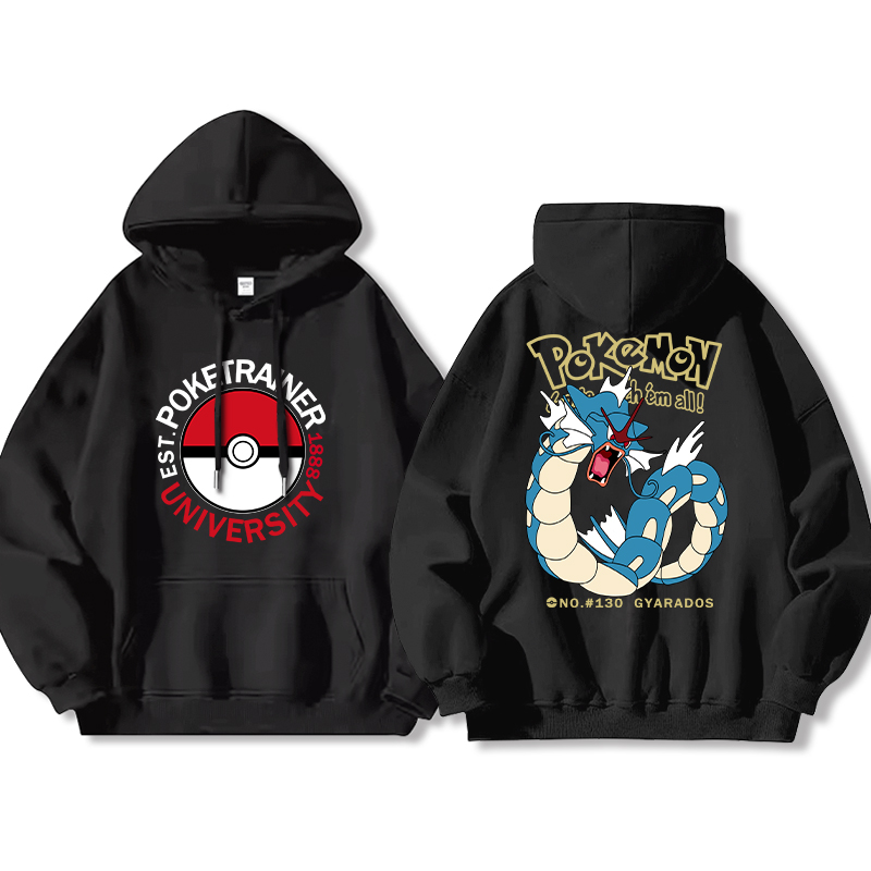寶可夢新款 親子情侶男女款連帽衛衣-ZUIHANG SHOP