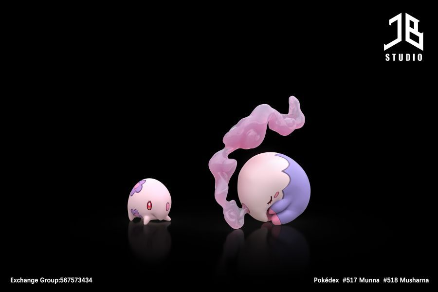 【預購】精寶JB Studio 圖鑑系列 食夢夢&夢夢蝕進化組