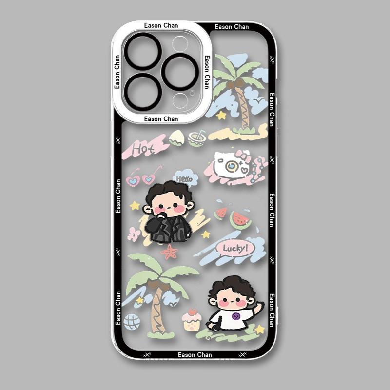 Eason Chan 陳奕迅天使眼透明防摔軟殼