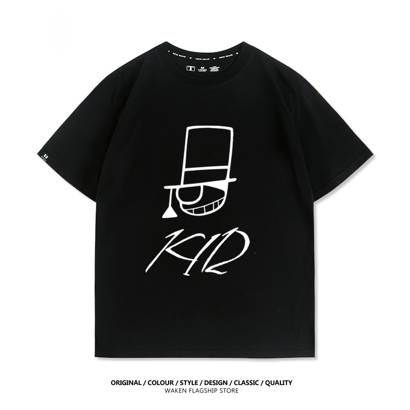 怪盜基德 2025親子情侶男女同款 印花短袖T恤